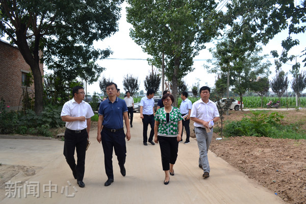 何锐一行先后来到我县渠岸镇仇阳村,惠家村,独李镇黄李村等地进行实地