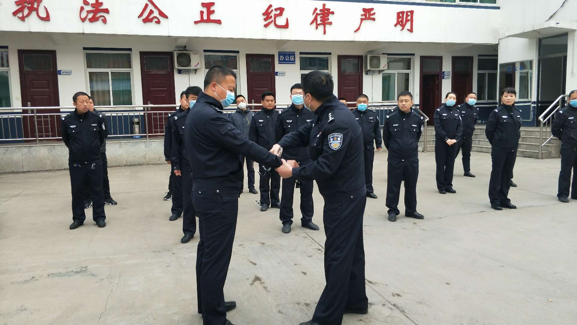 吴堡公安宋家川派出所持续开展实战大练兵活动