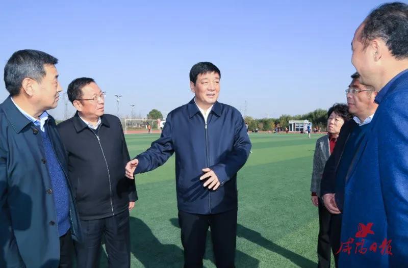 市委书记杨长亚到运动驿站调研检查.