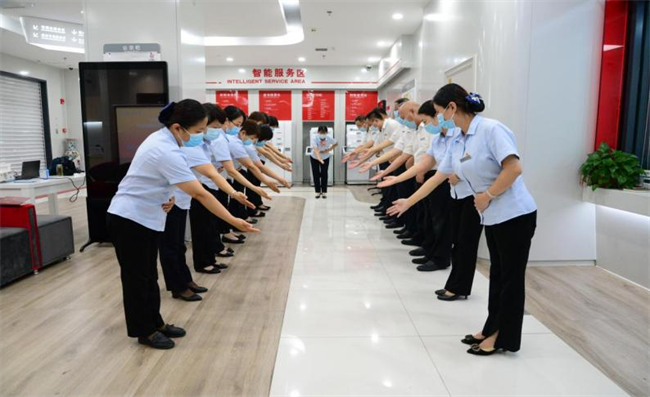 工行咸阳中华小区支行打造服务品牌迎接十四运会