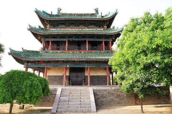 东岳庙岱祠乐楼(摄影/老草头黄)