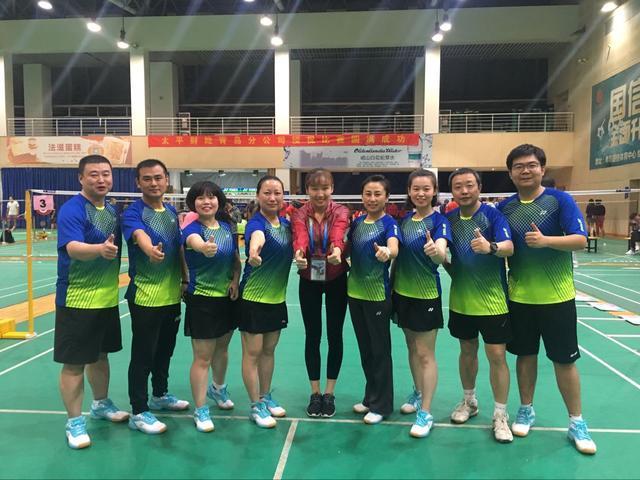 太平财险陕分荣获“太平财险杯”羽毛球赛赛区季军