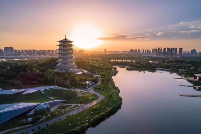 "生态之城"这就是西安浐灞生态区将为大西安东部新城用绿色绘写的发展