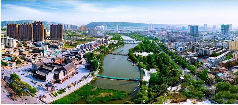 渭南沋河湿地公园图片