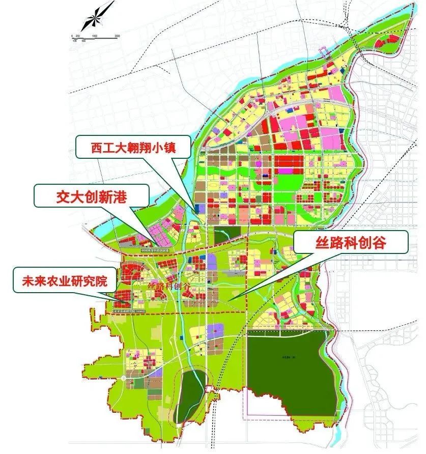 由西农大和杨凌农业高新技术产业示范区共同推进建设