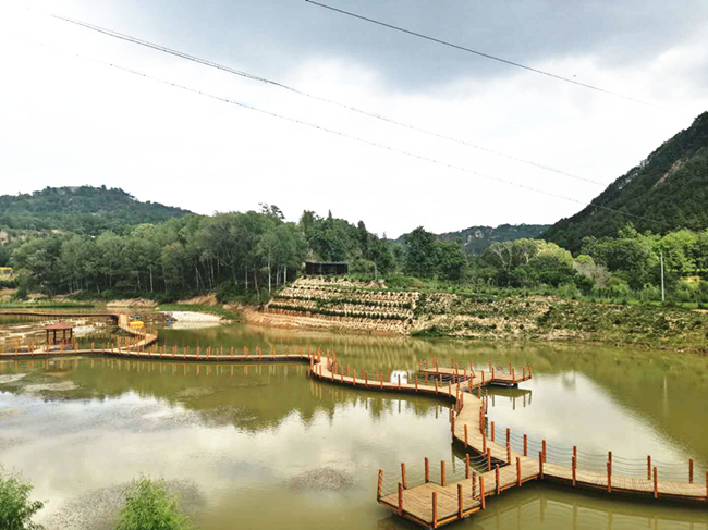 洛川黄连河生态旅游图片