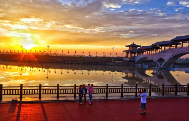 刷新城市颜值西安鄠邑区新建成43个公园小游园小广场绿道集中开放