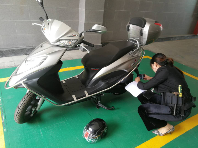 汉中市首家摩托车登记服务站在西乡正式启用