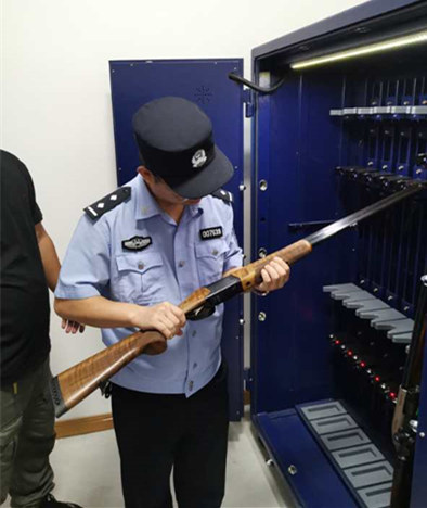 蒲城县公安局持续开展枪弹安全大检查