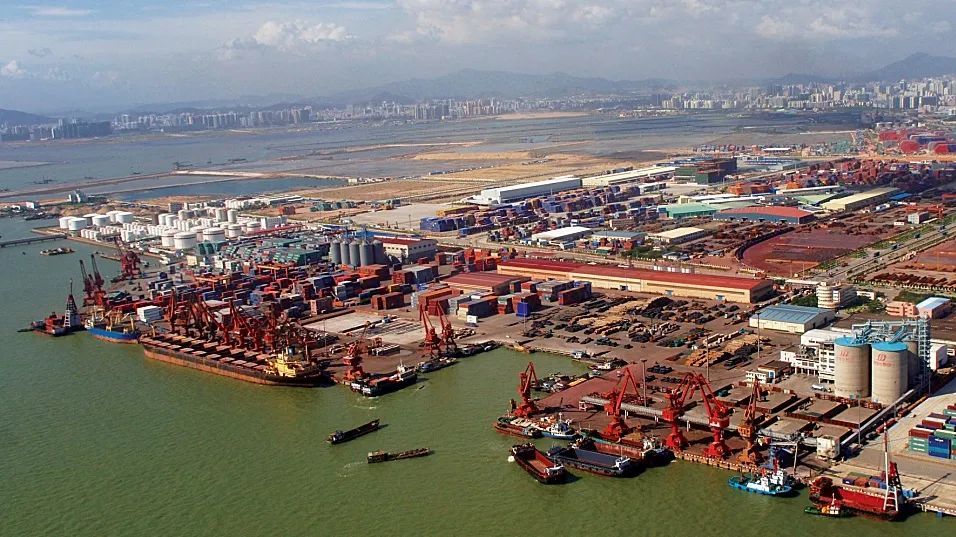 "妈湾智慧港"三号泊位交工验收.