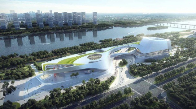 中国一冶钢构公司西安文化交开云体育 Kaiyun.com 官网入口流中心工程 钢结构制作项目完工(图2)