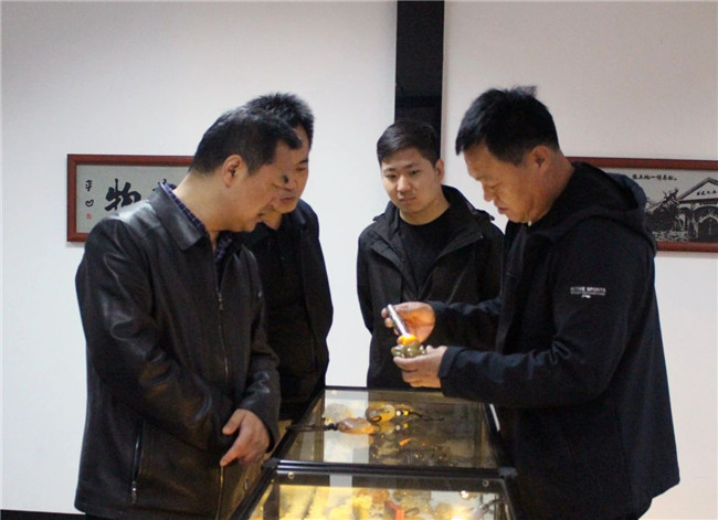 榆林市清涧县委宣传部部长高宏炜调研文化产业发展工作