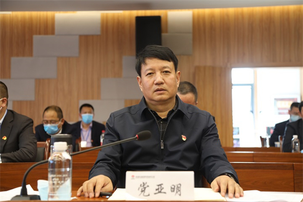 陕西陕煤榆北煤业有限公司党委书记董事长石增武一行到中能煤田公司