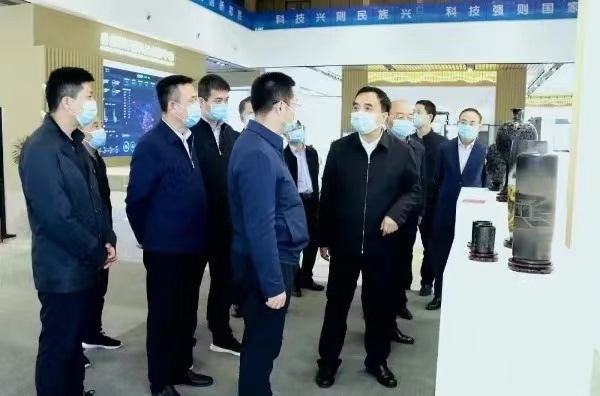 省黄帝陵文化园区党工委书记,管委会主任,县委书记刘矿平,县委常委