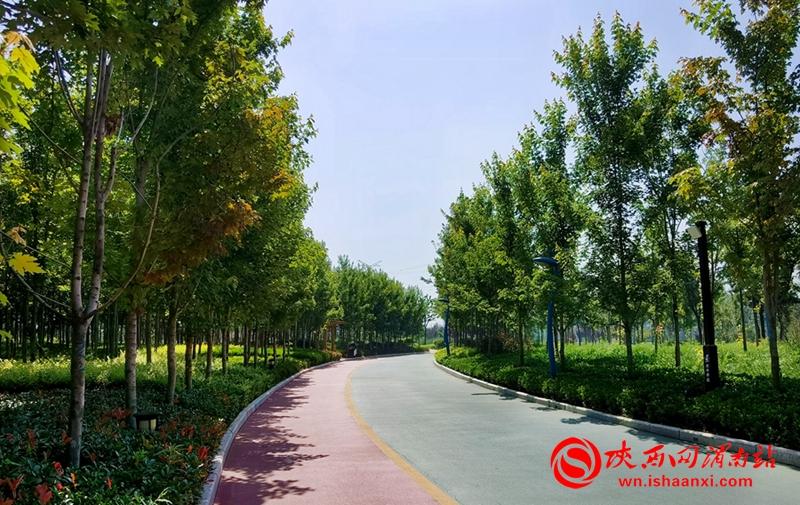 公园成为市民健身休闲好去处。