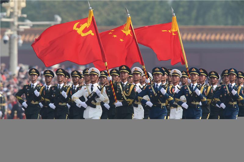 中国党旗 军旗图片