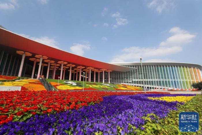 上海:进博会布展收尾 静待盛会开幕