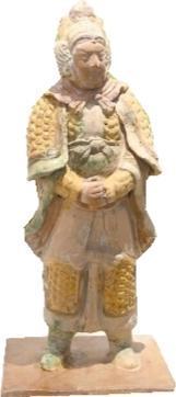 三彩莲灯侍女俑：翩若惊鸿演绎宋韵风华