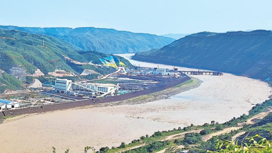 古贤水利枢纽：鏖战主体建设 护航黄河安澜