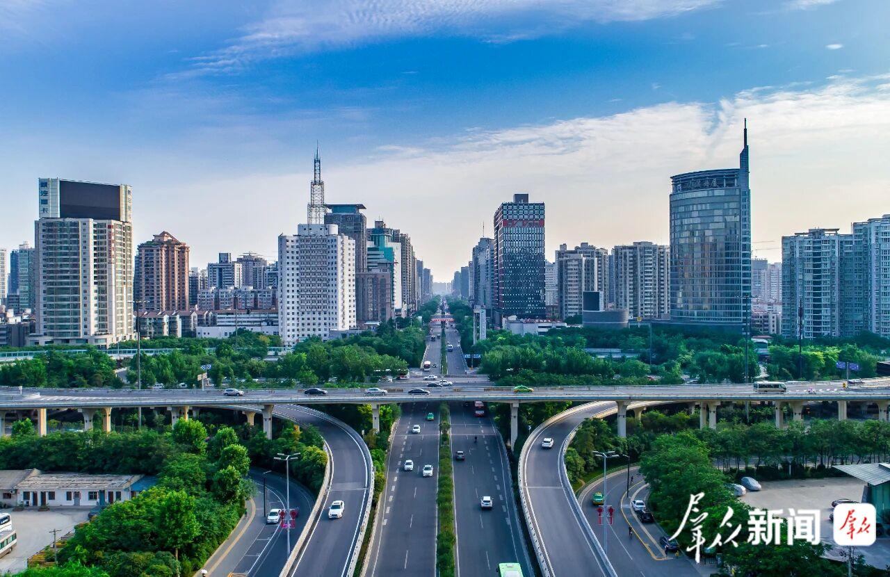 西安经开区新貌。 受访单位供图