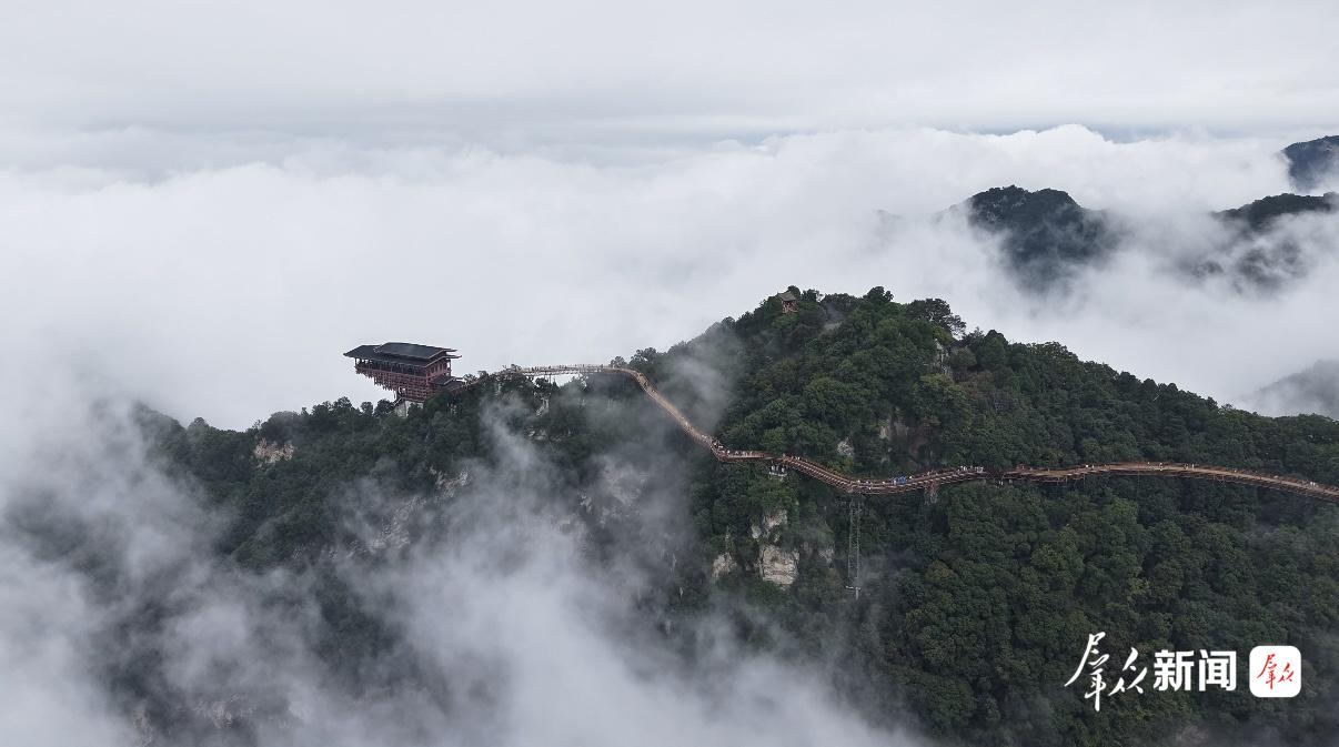 少华山景观。