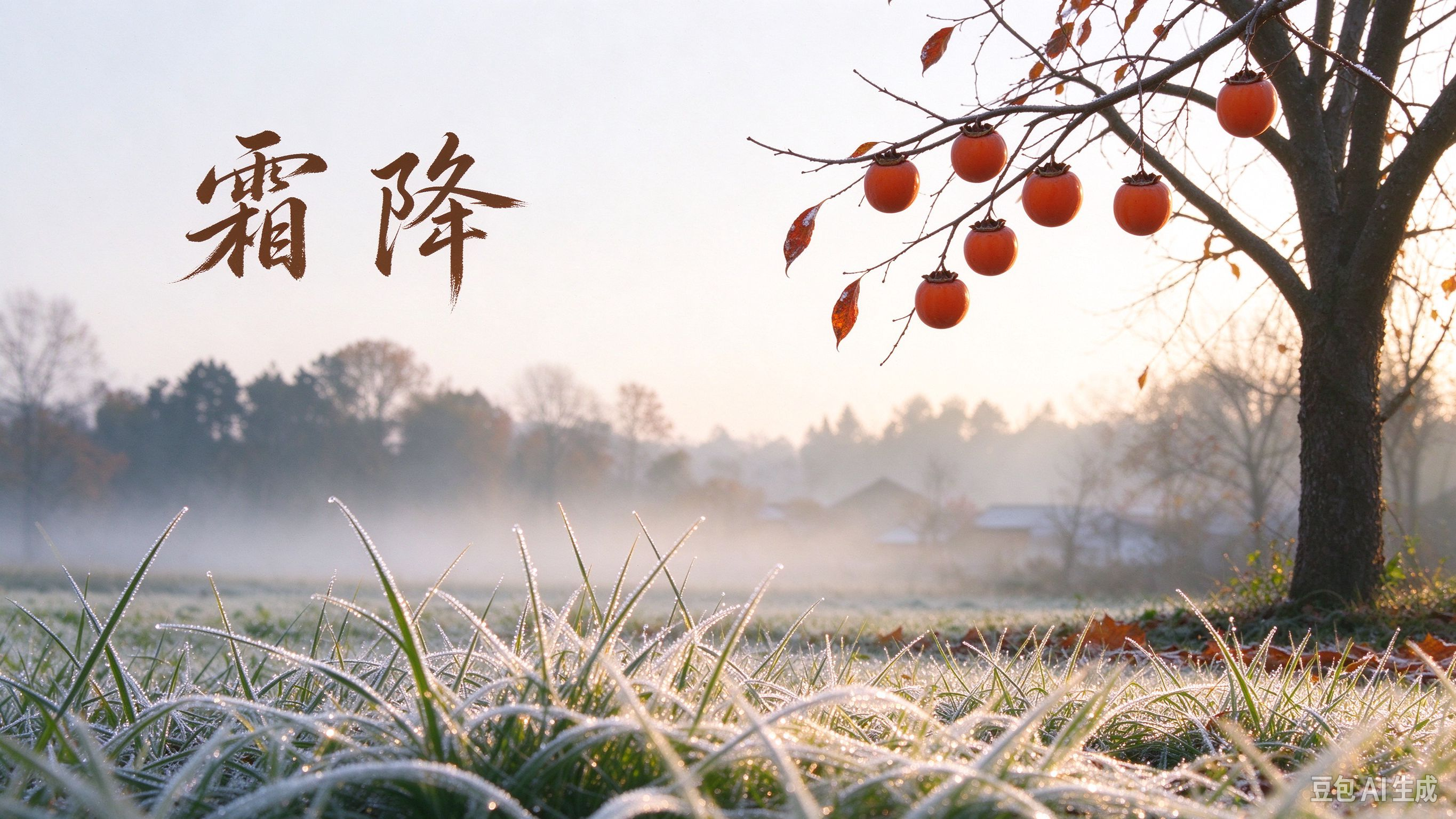 节气新观察｜霜降：露结为霜 万物归藏